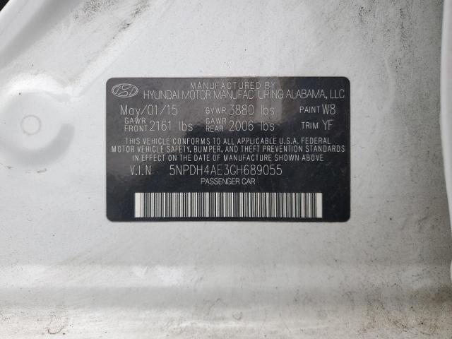2016 HYUNDAI ELANTRA SE - 5NPDH4AE3GH689055