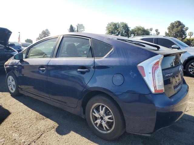 TOYOTA PRIUS 2012 blue  hybrid engine JTDKN3DU2C1497799 photo #3