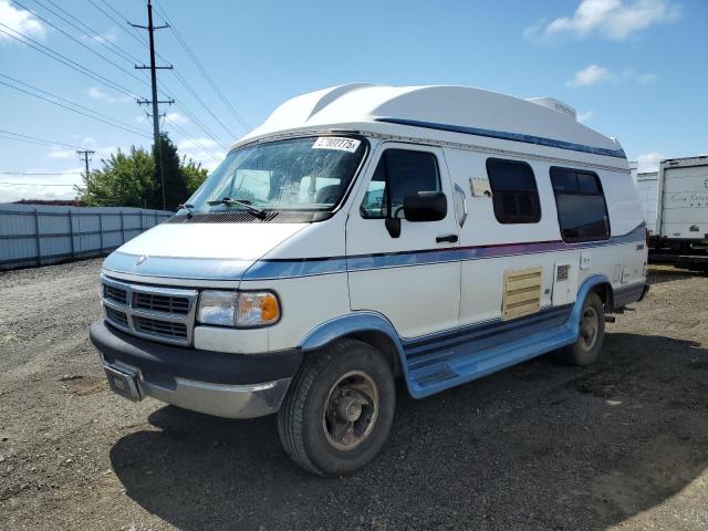 DODGE RAM VAN B3 1997 white cargo va gas 2B6KB31Z7VK528016 photo #3
