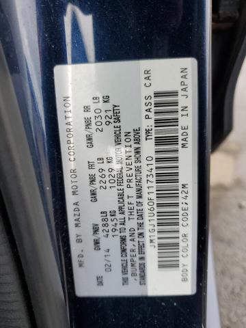 2015 MAZDA 6 SPORT - JM1GJ1U60F1173410