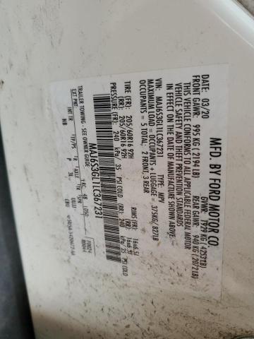 2020 FORD ECOSPORT S - MAJ6S3GL1LC367231