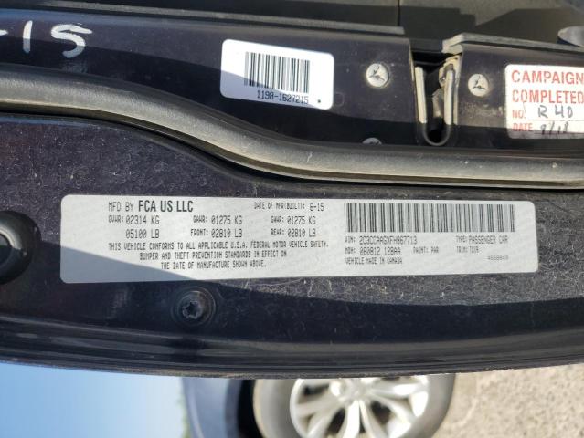 2015 CHRYSLER 300 LIMITE - 2C3CCAAGXFH867713