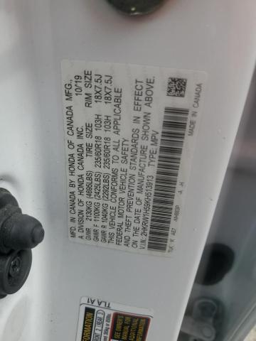 2019 HONDA CR-V EX - 2HKRW1H59KH513913
