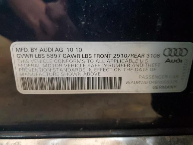 waurvafd4bn005925 - 2011 Audi a8 l quattro - #56998325
