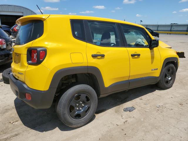Vin: zaccjbab2hpf15450, lot: 58757445, jeep renegade sport 20173