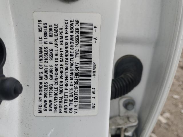 2018 HONDA CIVIC EX - 19XFC1E35JE003477