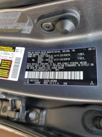 2021 TOYOTA HIGHLANDER - 5TDCZRAH4MS534715
