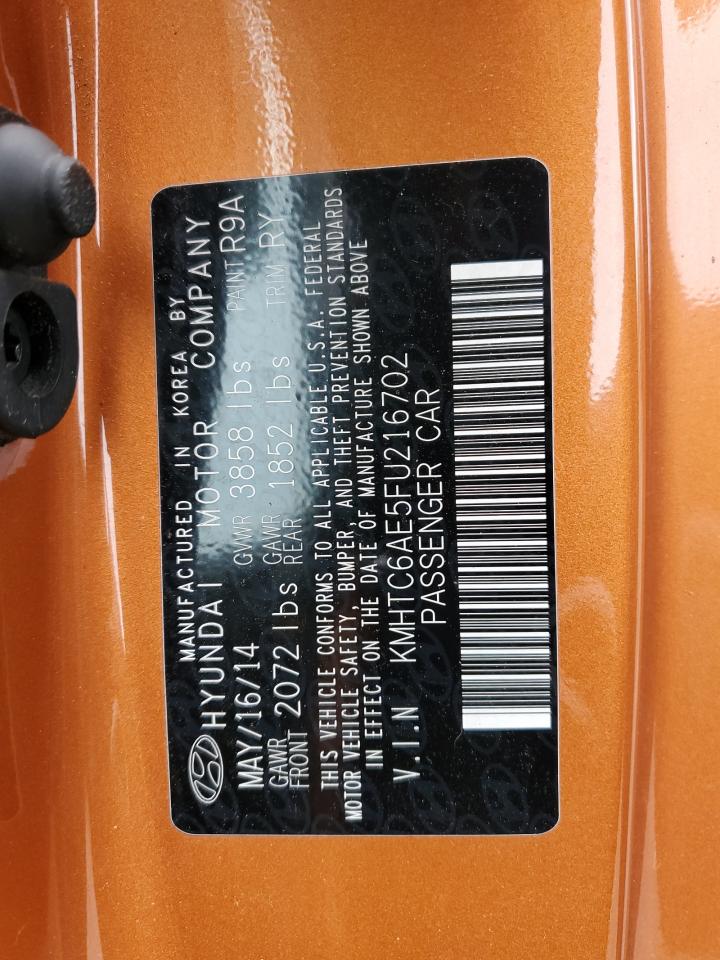 HYUNDAI VELOSTER TURBO