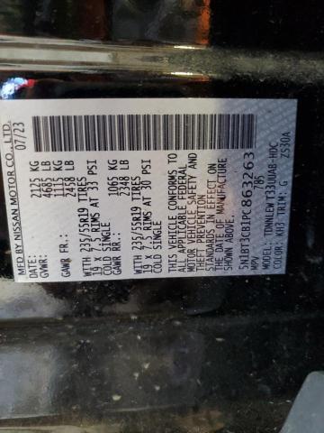 2023 NISSAN ROGUE SL 5N1BT3CB1PC863263