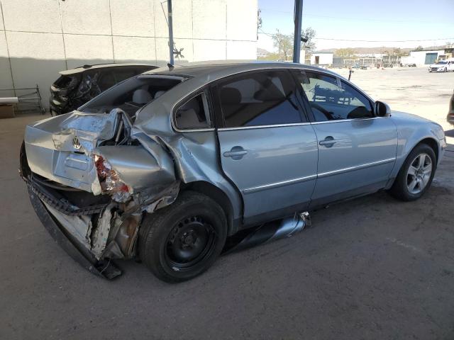 VOLKSWAGEN PASSAT GLS 2004 blue  gas WVWPD63B24P252638 photo #4