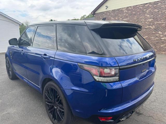 LAND ROVER RANGE ROVE 2016 blue 4dr spor gas SALWZ2EFXGA561117 photo #3