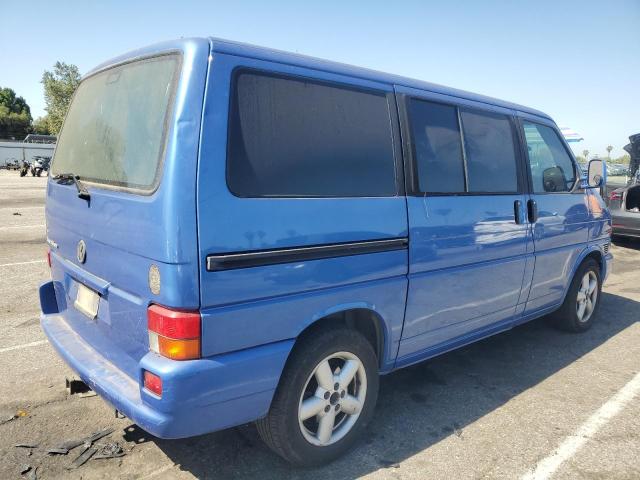 VOLKSWAGEN EUROVAN GL 2003 blue  gas WV2KB470X3H028721 photo #4