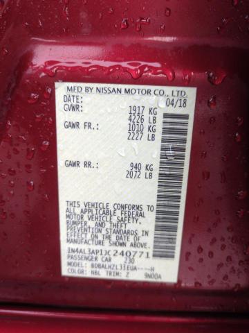 2018 NISSAN ALTIMA 2.5 - 1N4AL3AP1JC240771