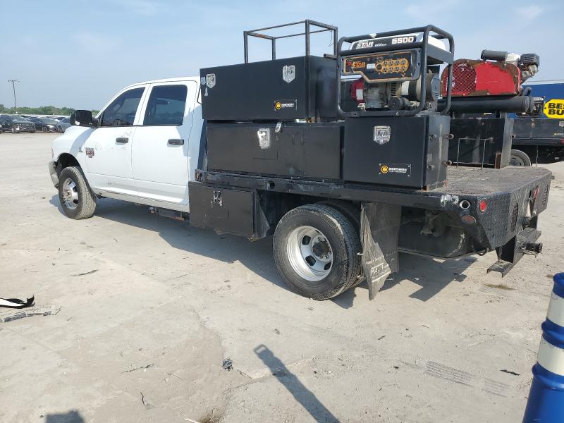 DODGE RAM 3500 S 2012 white crew cha diesel 3C7WDSCLXCG318002 photo #3