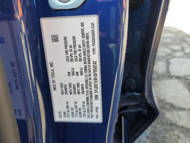 2025 TESLA MODEL 3 - 5YJ3E1EB1SF950242
