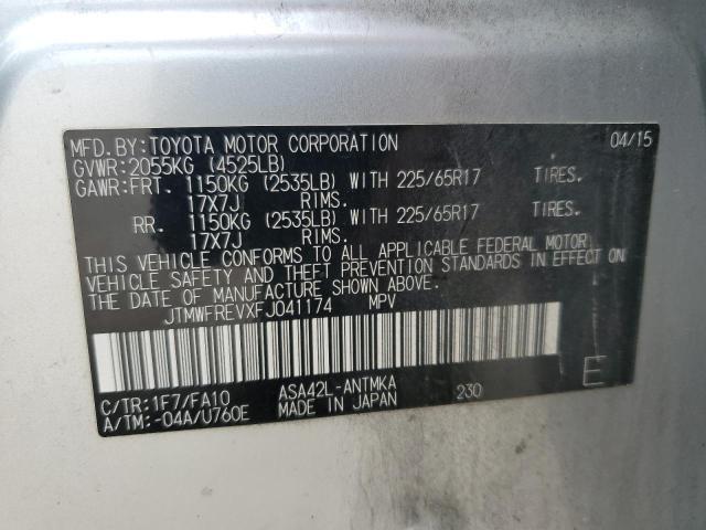 2015 TOYOTA RAV4 XLE - JTMWFREVXFJ041174