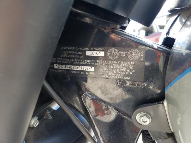 2005 HARLEY-DAVIDSON FLHTCUI 1HD1FCW125Y617573
