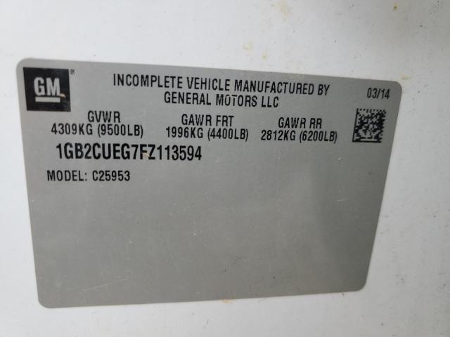 2015 CHEVROLET SILVERADO - 1GB2CUEG7FZ113594