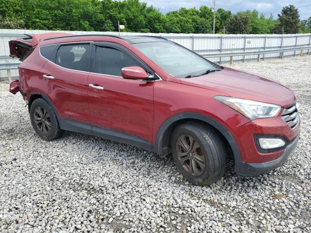 Vin: 5xyzu3lb0fg241733, lot: 55724085, hyundai santa fe 20154