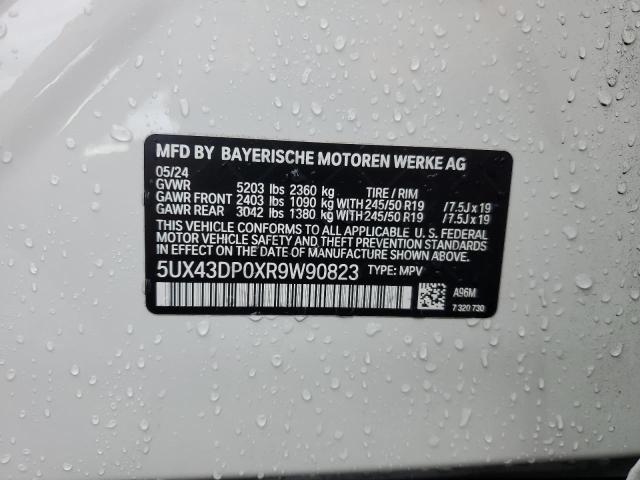 2024 BMW X3 SDRIVE3 - 5UX43DP0XR9W90823