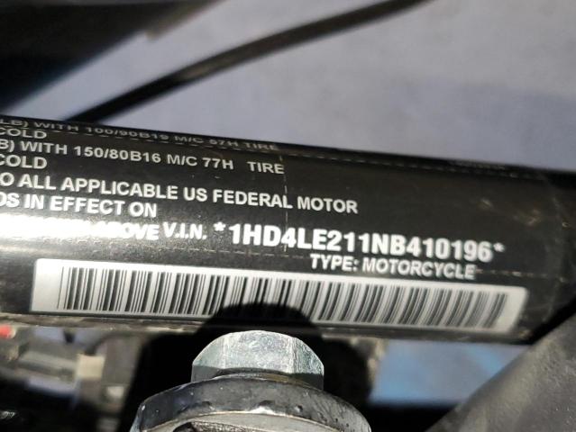 2022 HARLEY-DAVIDSON XL883 N 1HD4LE211NB410196