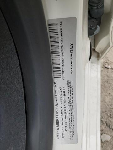 2021 MASERATI GHIBLI S ZAM57YTA7M1357692