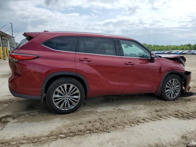 Vin: 5tdfzrbh3ns166007, lot: 57532315, toyota highlander platinum 20223