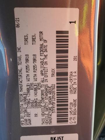 2021 TOYOTA TUNDRA DOU 5TFRY5F12MX287822