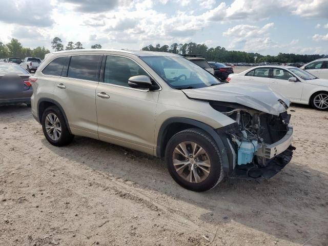 Vin: 5tdkkrfhxes009393, lot: 57977945, toyota highlander xle 20144