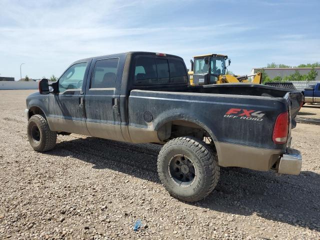 FORD SUPER DUTY 2005 black  diesel 1FDXW46P65EC34545 photo #3