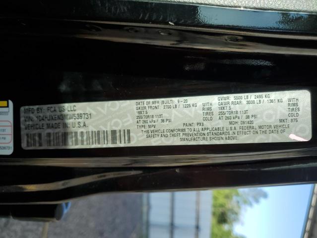 2021 JEEP WRANGLER U - 1C4HJXEN3MW539731