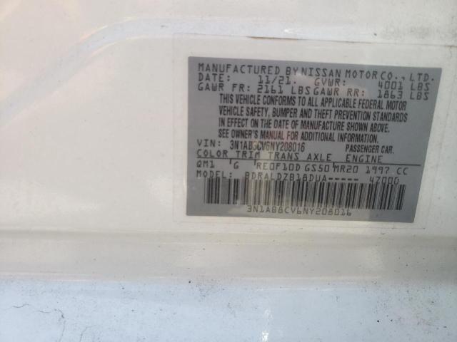2022 NISSAN SENTRA SV - 3N1AB8CV6NY208016