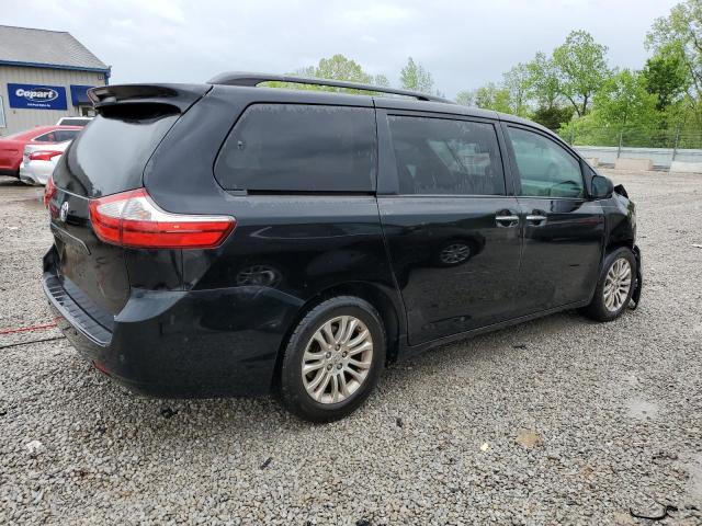 Vin: 5tdyk3dc9fs576727, lot: 54881275, toyota all models xle 20153