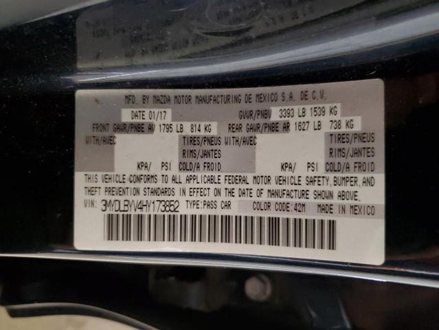 2017 TOYOTA YARIS IA - 3MYDLBYV4HY173852