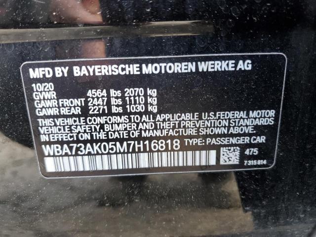 2021 BMW 228XI - WBA73AK05M7H16818