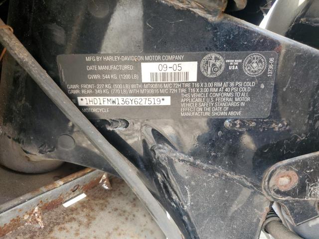 2006 HARLEY-DAVIDSON FLHTPI 1HD1FMW136Y627519