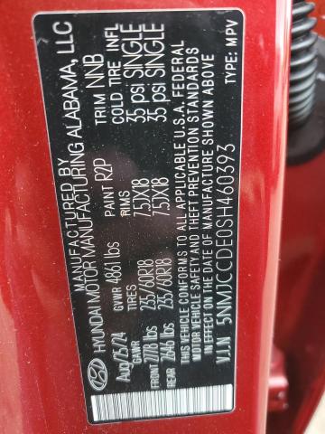 2025 HYUNDAI TUCSON SEL - 5NMJCCDE0SH460393