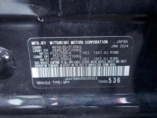 2024 MITSUBISHI ECLIPSE CR JA4ATWAAXRZ045553