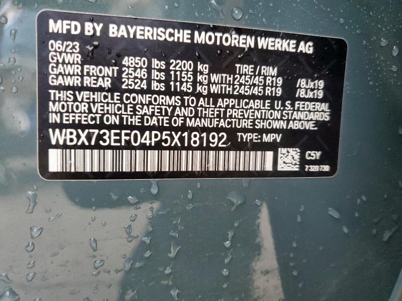 2023 BMW X1 XDRIVE2 - WBX73EF04P5X18192