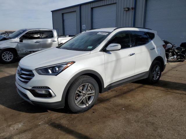 Vin: 5xyzu3lb0jg555083, lot: 57936135, hyundai santa fe 2018 img_1