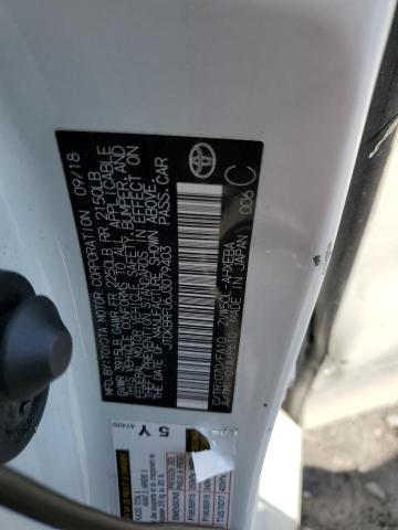 2018 TOYOTA PRIUS - JTDKBRFU6J3079403