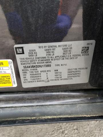 2017 BUICK ENCLAVE - 5GAKVBKD2HJ173869