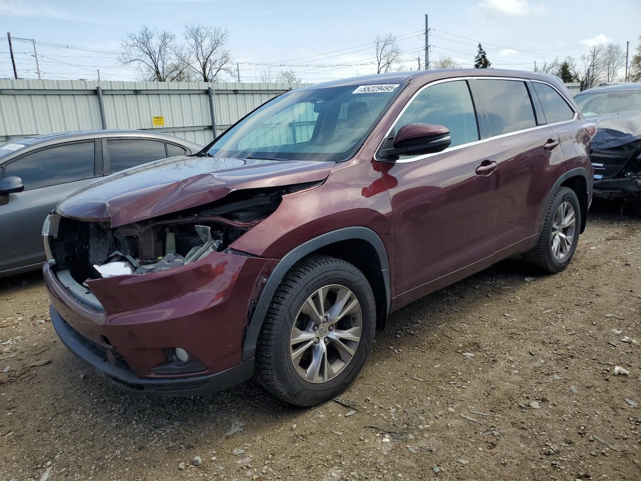  Salvage Toyota Highlander