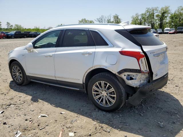 Vin: 1gykndrs8hz217495, lot: 55291745, cadillac xt5 luxury 20172