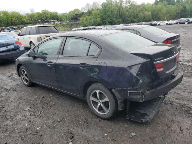 Vin: 19xfb2f75fe222568, lot: 54328775, honda civic se 20152