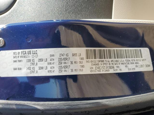 2018 CHRYSLER PACIFICA T - 2C4RC1FG7JR158206