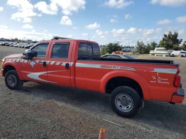 FORD F350 SUPER 2015 red crew pic diesel 1FT8W3BT5FEB63717 photo #3