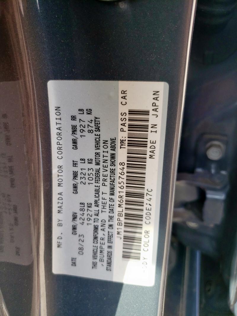 2024 MAZDA 3 PREFERRE - JM1BPBLM6R1657648