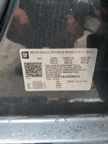 2018 GMC SIERRA K15 - 3GTU2PEC6JG249276