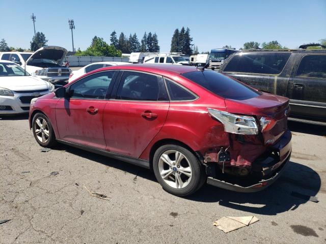 FORD FOCUS SE 2014 red sedan 4d gas 1FADP3F29EL412467 photo #3